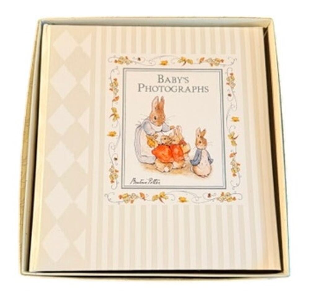 Beatrix Potter Baby's Photographs Library Bound Photo Album New Boxed
